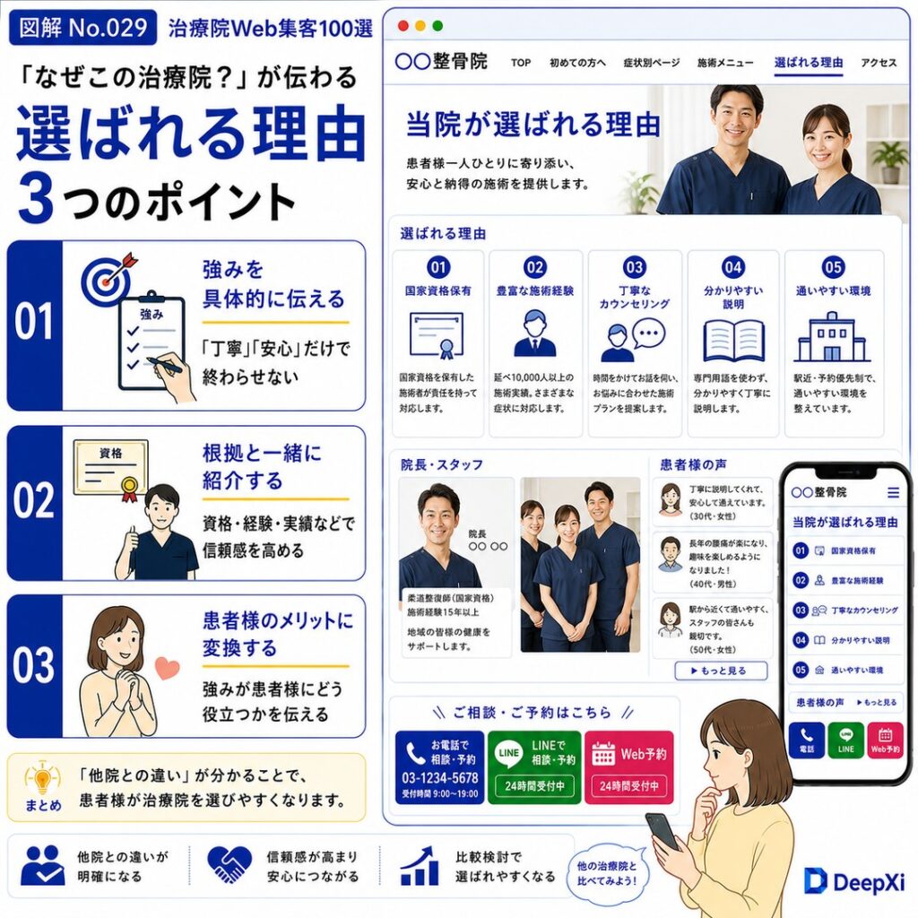 選ばれる理由が伝わるホームページの作り方